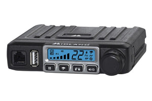 Midland MXT115 15W GMRS Micro Mobile Radio with Antenna
