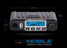 Load image into Gallery viewer, Midland MXT115 15W GMRS Micro Mobile Radio with Antenna
