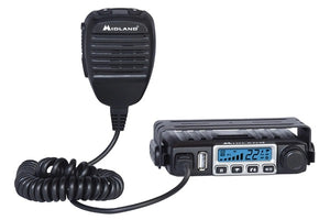Midland MXT115VP3 15W GMRS Micro Mobile Radio with 3dB Gain Low Profile Antenna