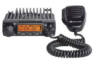 Midland MXT400VP3 40W GMRS Micro Mobile Radio with 3dB Gain Low Profile Antenna
