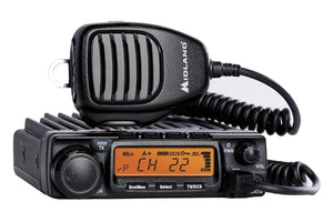 Midland MXT400VP3 40W GMRS Micro Mobile Radio with 3dB Gain Low Profile Antenna