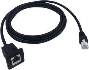 Jack for RJ45 Style Microphone Connection - 6ft Cable
